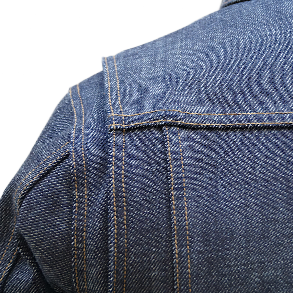 Freenote Denim Shearling Winter Jacket