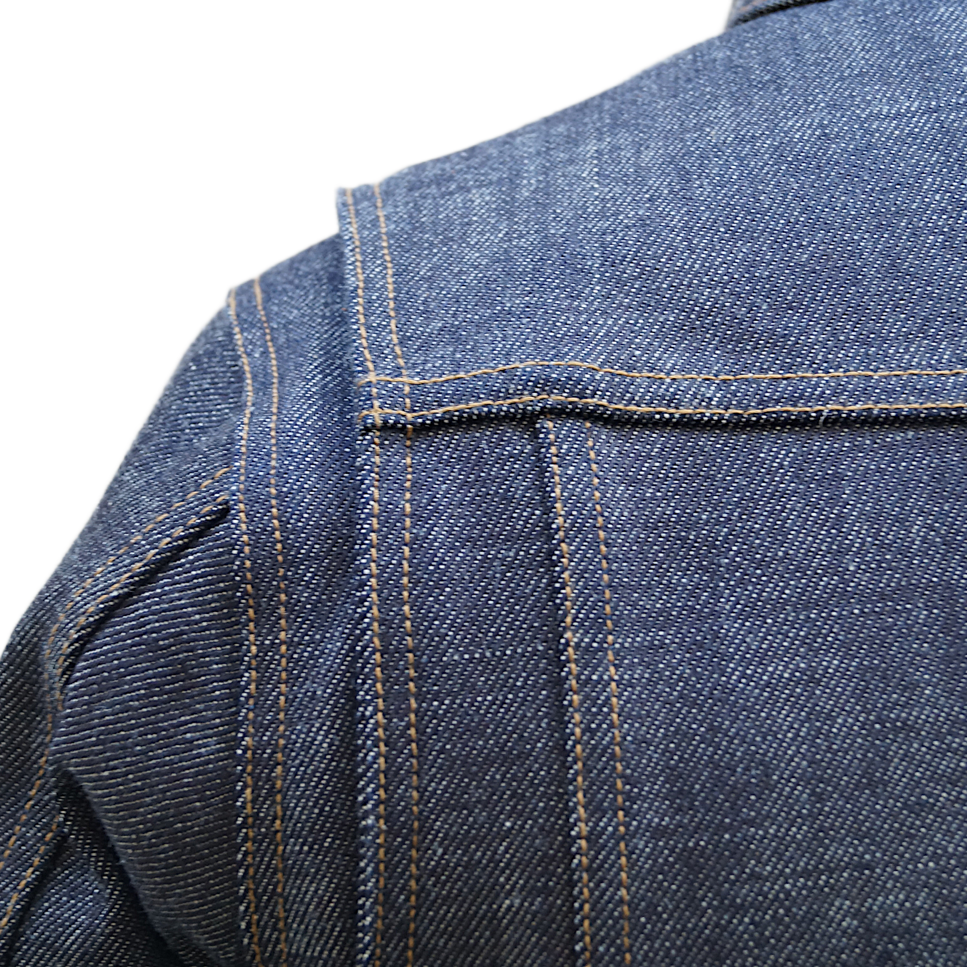 Freenote Denim Shearling Winter Jacket