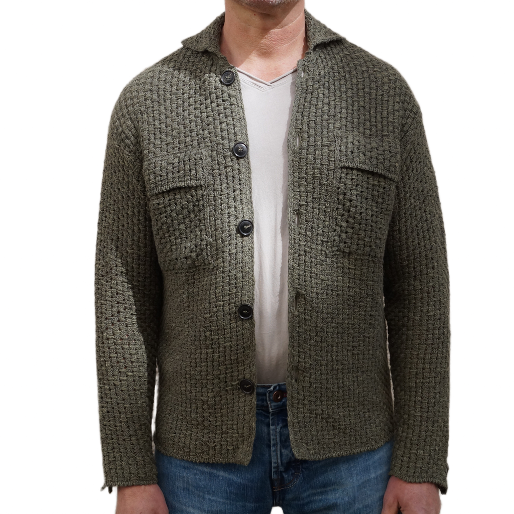 PHIL PETTER STRICKJACKE GRUEN