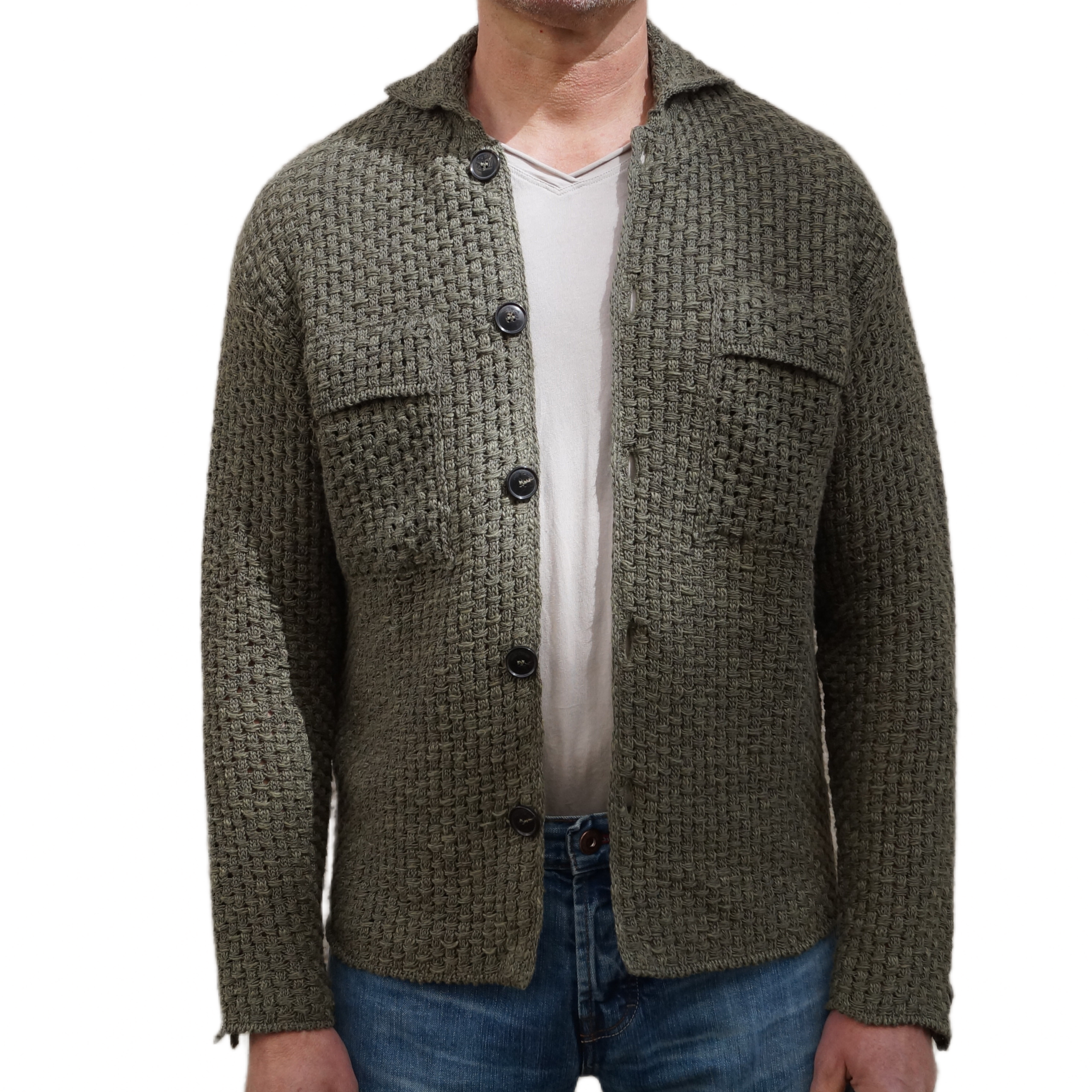 PHIL PETTER STRICKJACKE GRUEN