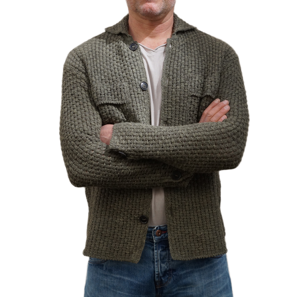 PHIL PETTER STRICKJACKE GRUEN