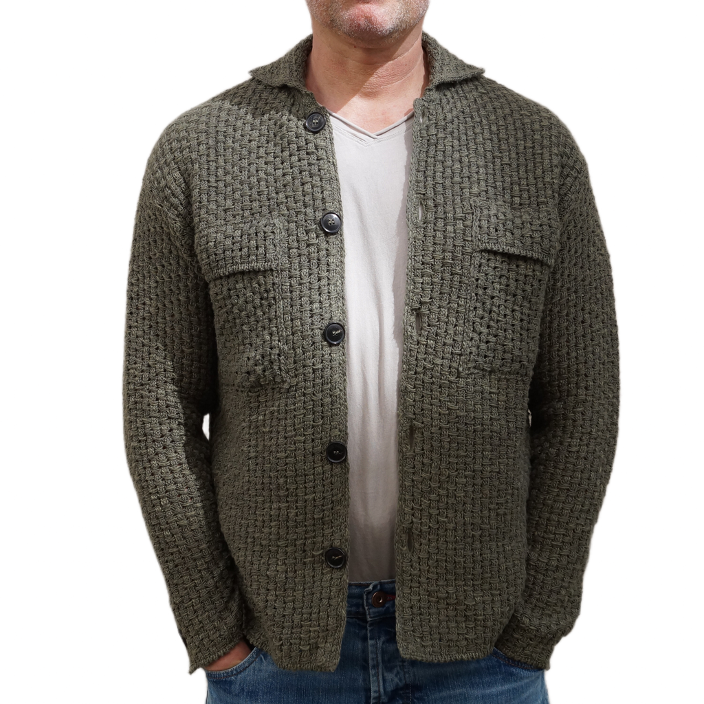 PHIL PETTER STRICKJACKE GRUEN