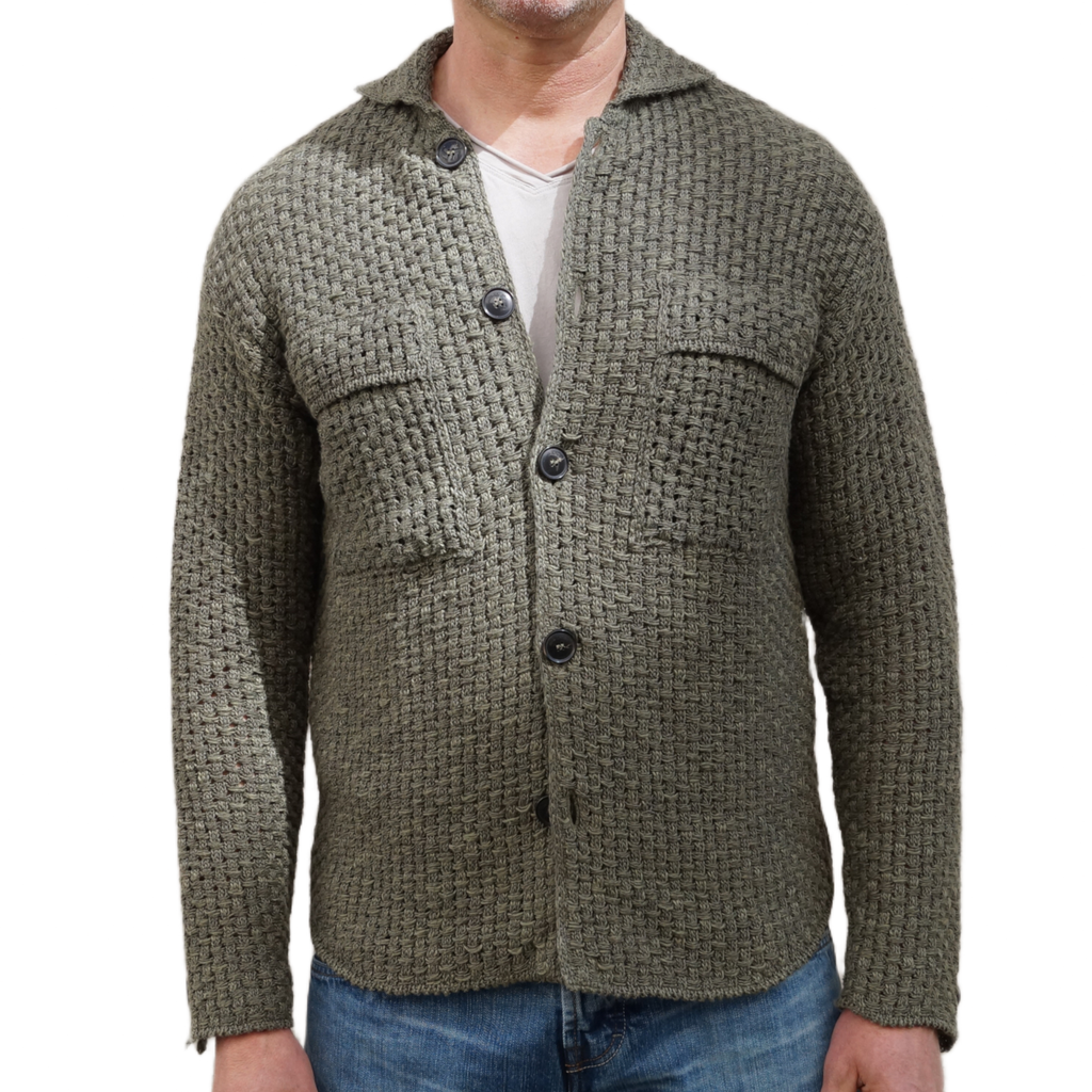 PHIL PETTER STRICKJACKE GRUEN