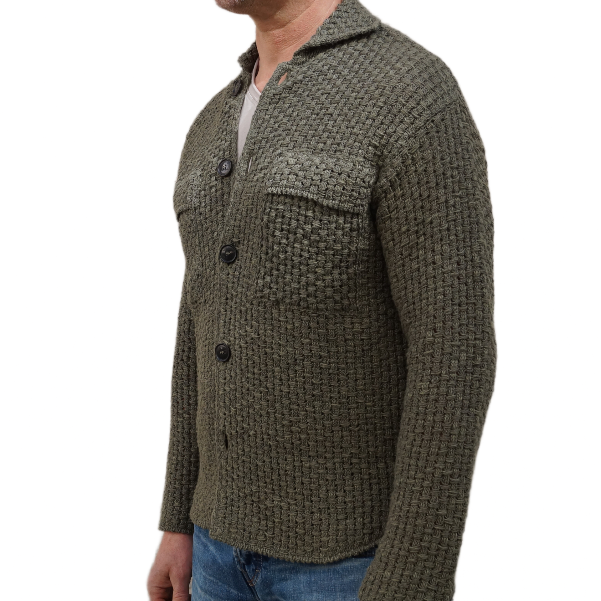 PHIL PETTER STRICKJACKE GRUEN